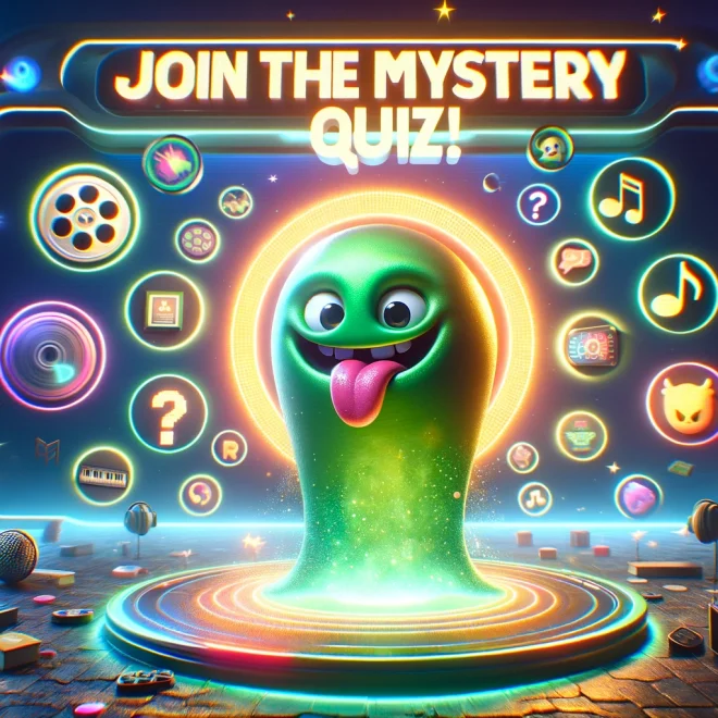 Mystery Quiz with Slimy. Comment your score!