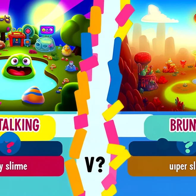Comparison of My Talking Slime with its Analog Bruno — My Super Slime Pet
