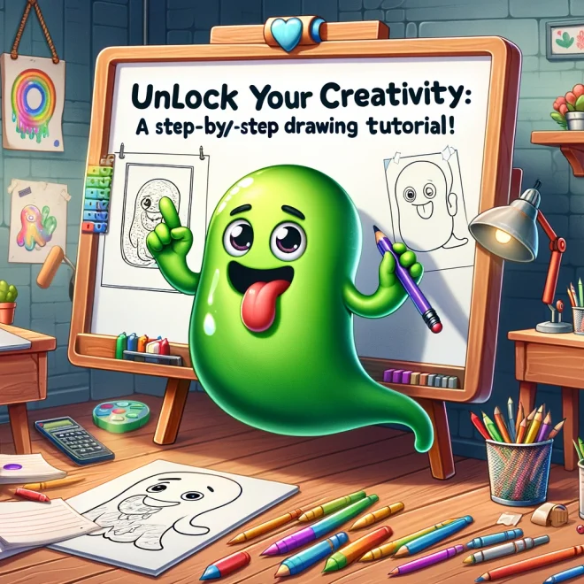 Unlock Your Creativity: A Step-by-Step Drawing Tutorial with My Talking Slimy!