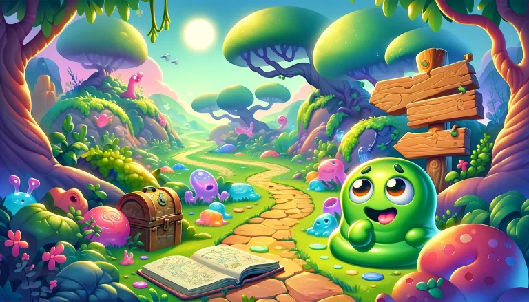 Embark on a Playful Adventure with Slimy: The Search for the Lost Toy