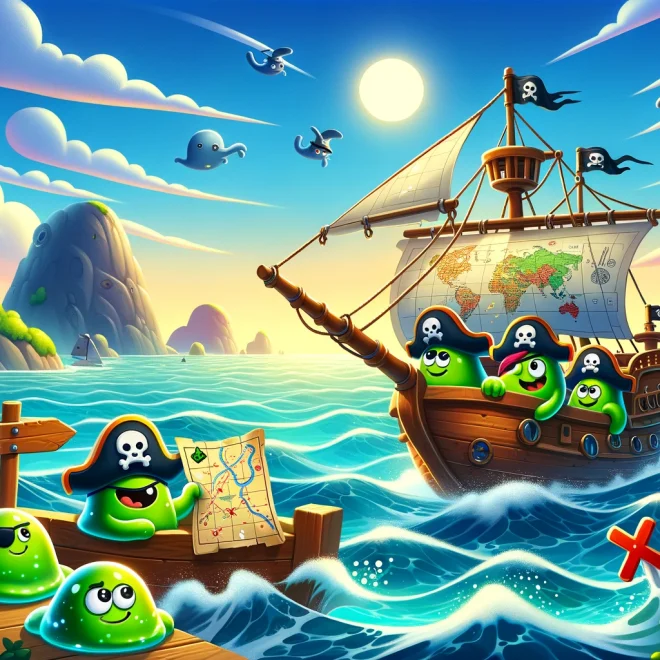 Embark on a Swashbuckling Adventure with Slimy Pirates!