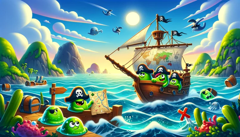 Embark on a Swashbuckling Adventure with Slimy Pirates!